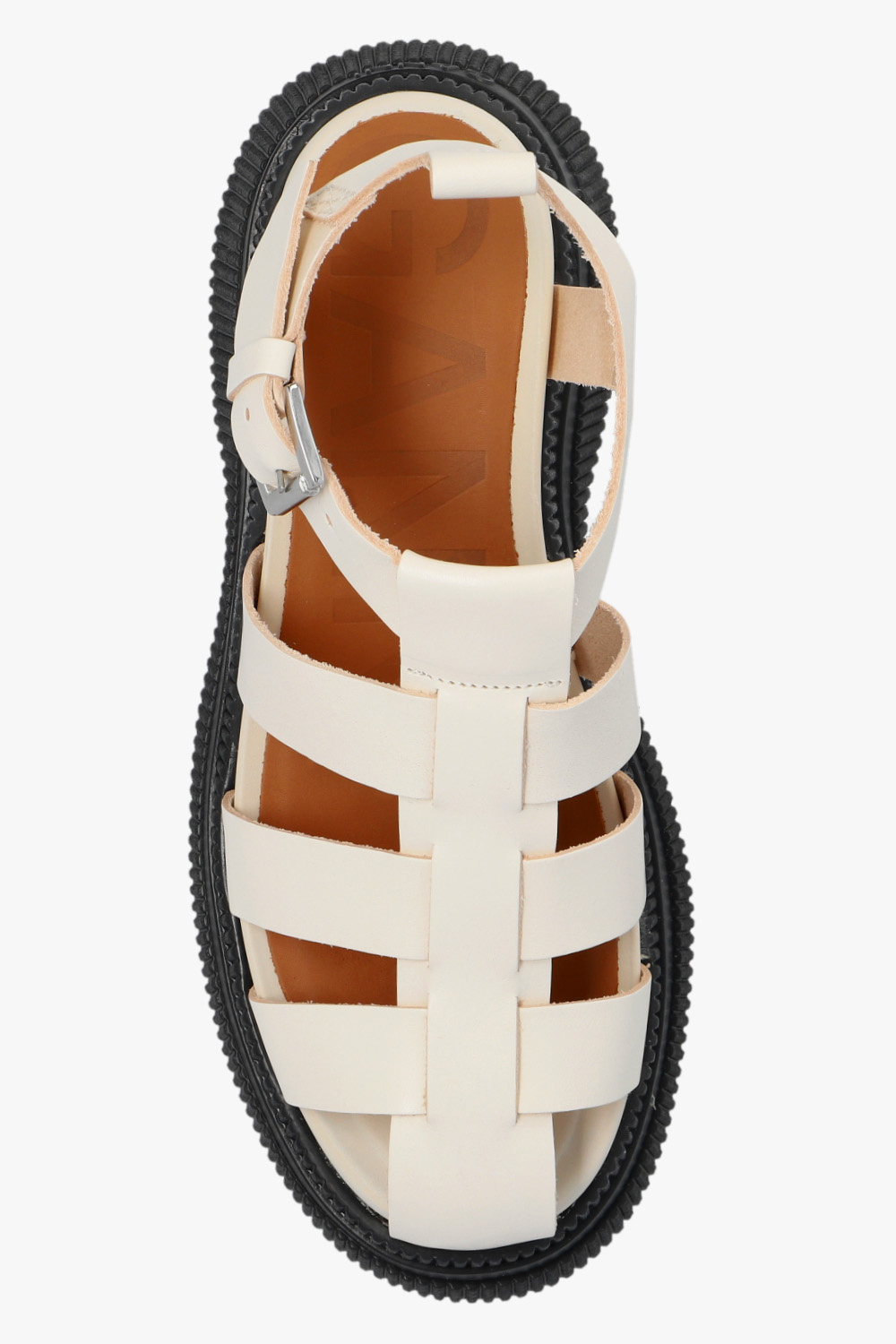 II Men Shoes | Ganni Leather platform sandals | Women's